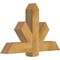 Ekena Millwork Kennewick Rough Sawn Timber Gable Bracket, Western Red Cedar, 48"W x 30"H x 6"D x 6"F, 15/12 Pitch GBW048X30X0606KEN00RWR - alternate 5